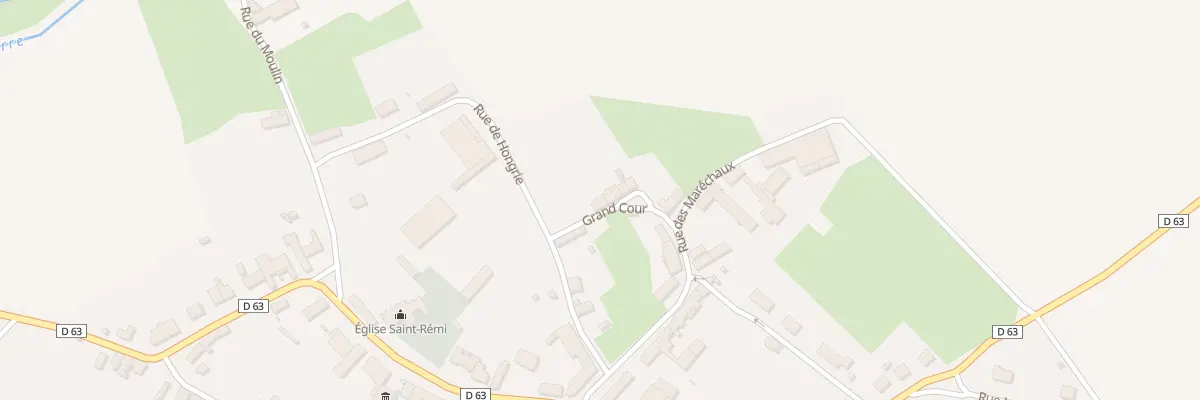 Plan du 4 Grand Cour à Voyenne