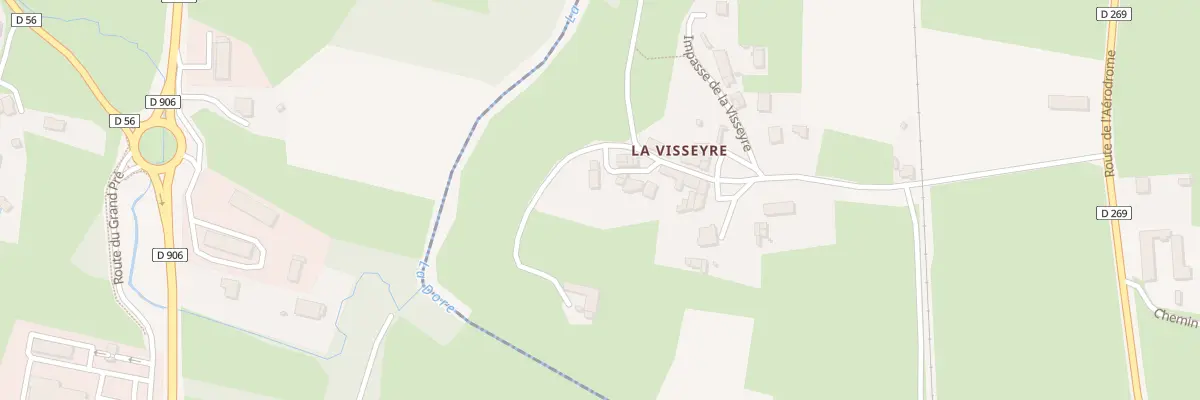 Plan du 429 Che de la Visseyre à Ambert