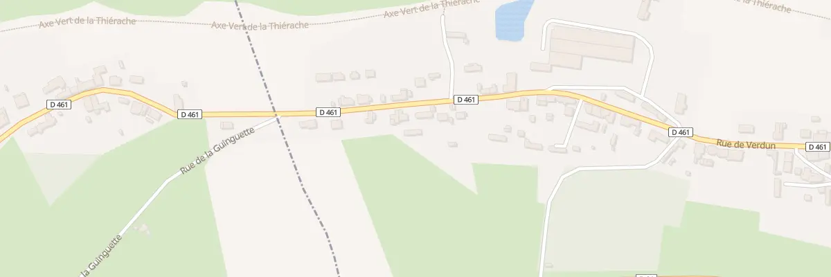 Plan du 95 Rue de Verdun à Proisy