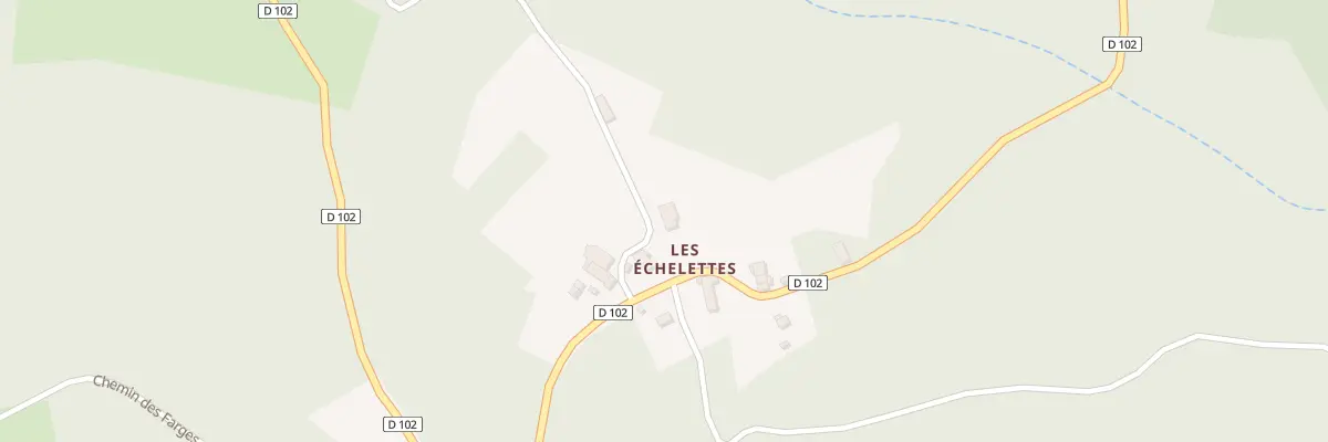 Plan du 5338 Les Echelettes Nord au Brugeron