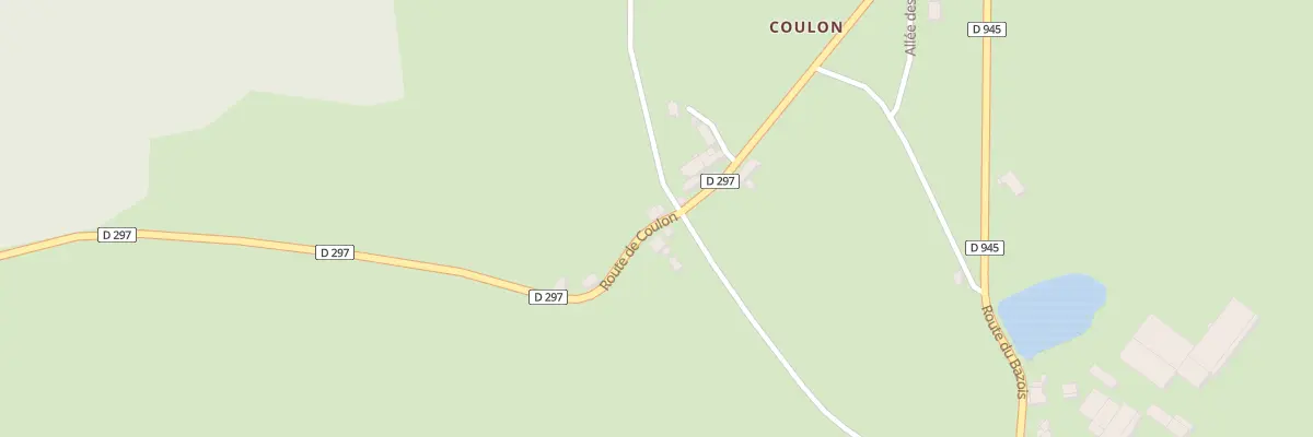 Plan du 5 Rte de Coulon à Mouron-sur-Yonne