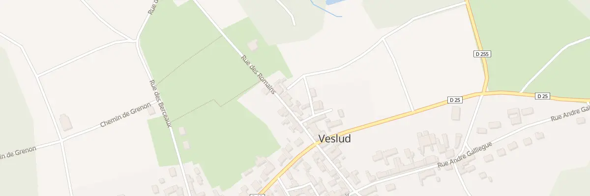 Plan du 5 Rue des Romains à Veslud