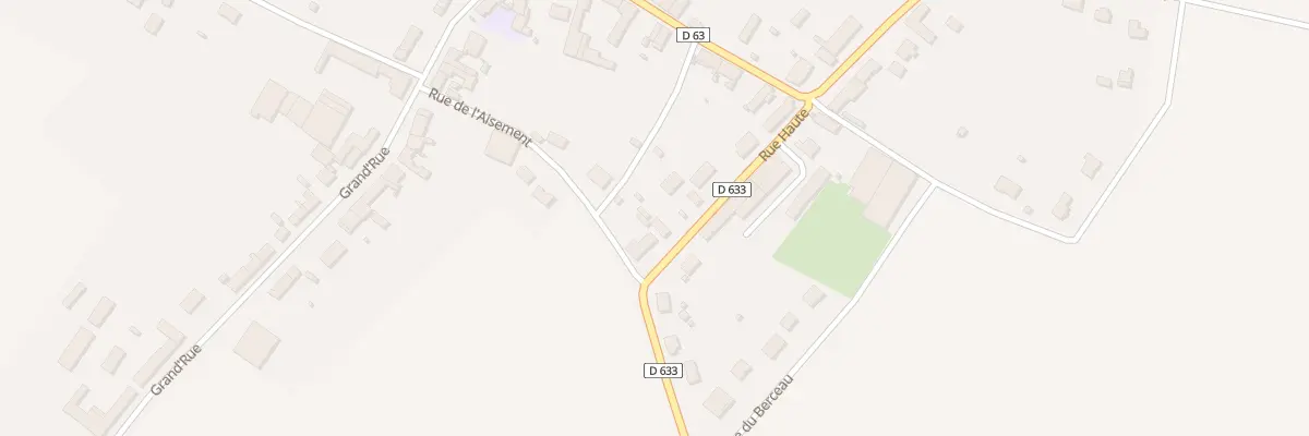 Plan du 3 Rue Haute à Voyenne