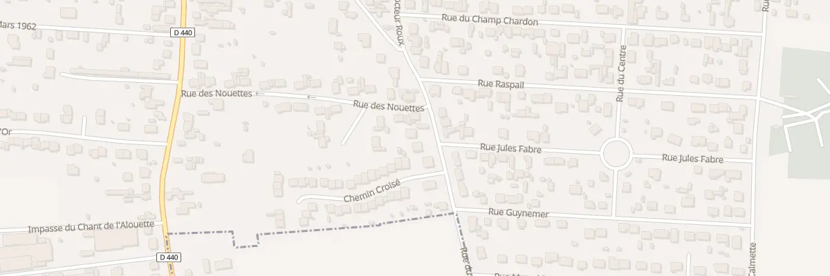 Plan du 152 Rue du Docteur Roux à Romilly-sur-Seine