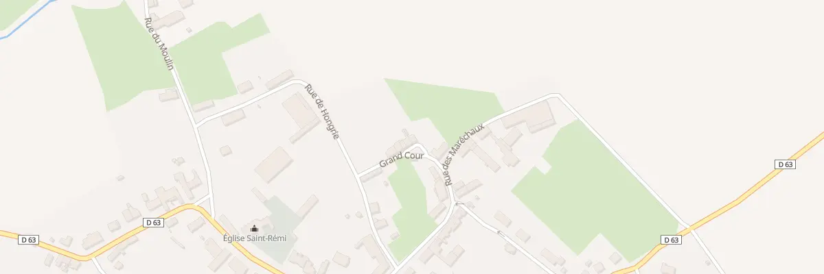Plan du 2 Grand Cour à Voyenne