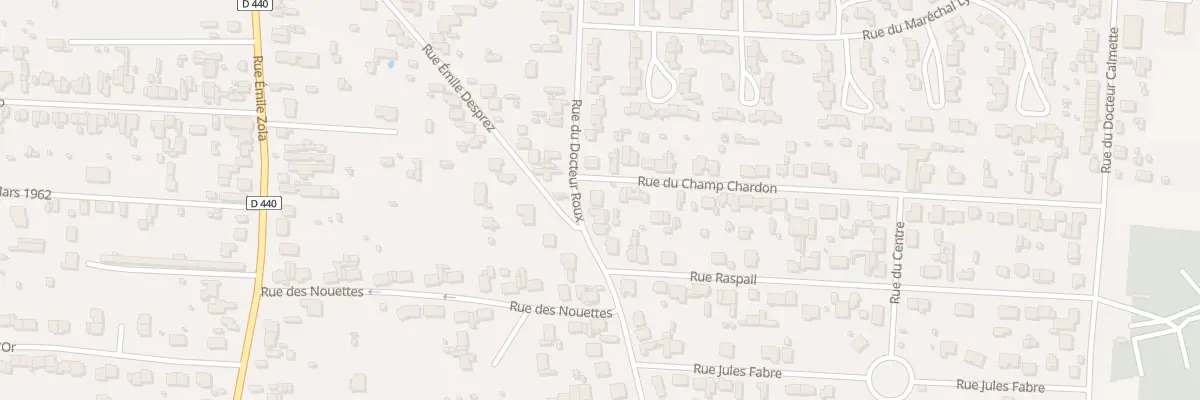 Plan du 71 Rue du Docteur Roux à Romilly-sur-Seine