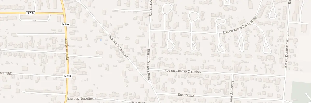 Plan du 61 Rue du Docteur Roux à Romilly-sur-Seine