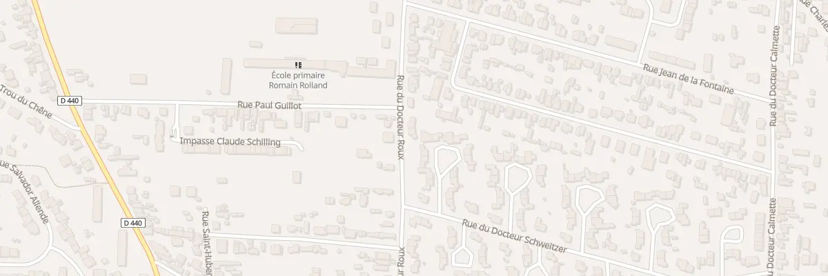 Plan du 43 Rue du Docteur Roux à Romilly-sur-Seine