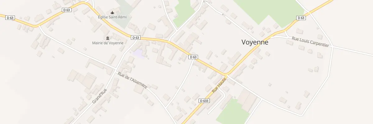 Plan du 8 Rue Montante à Voyenne