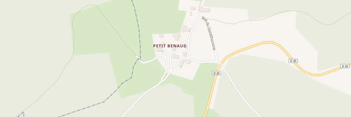 Plan du 2 Rue de la Tinarelle à Bonneval