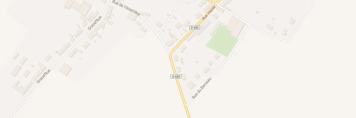 Plan du 7 Rue de l’Aisement à Voyenne