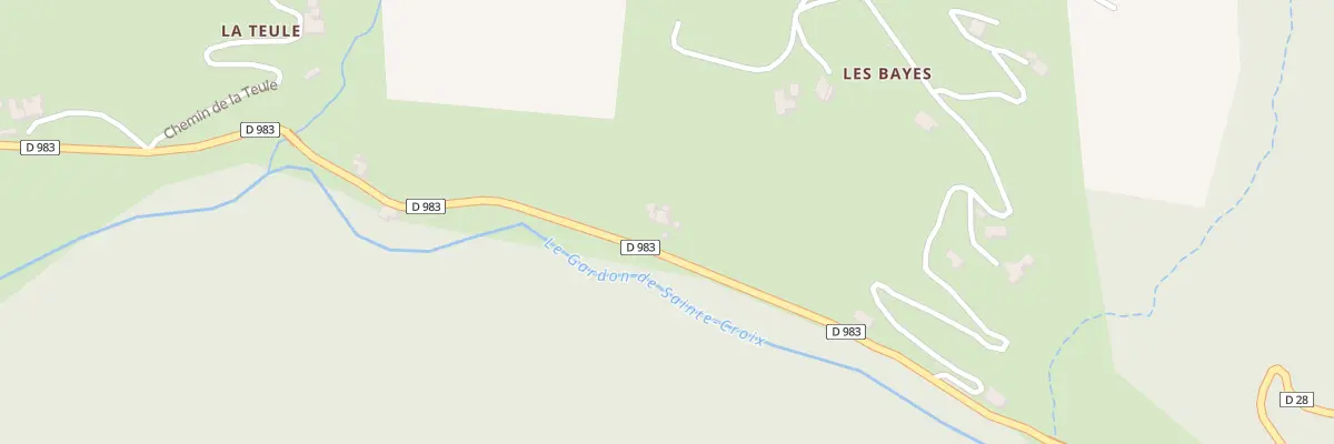 Plan du 5047 La Taillade à Sainte-Croix-Vallée-Française