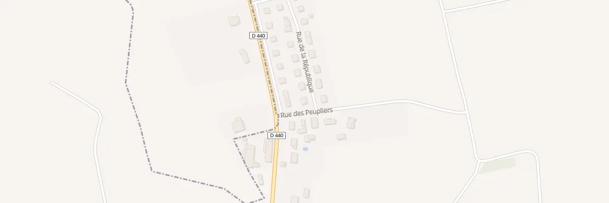 Plan du 36 Rue de la République à Pars-lès-Romilly