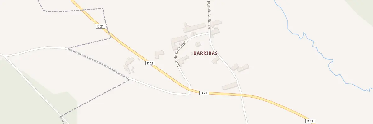 Plan du 5279 Barribas à Monlet