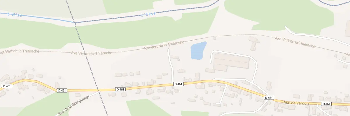 Plan du 38 Rue de Verdun à Proisy