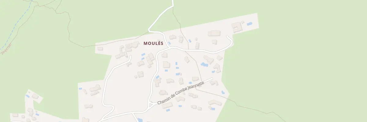 Plan du 7 Moules à Moulès-et-Baucels