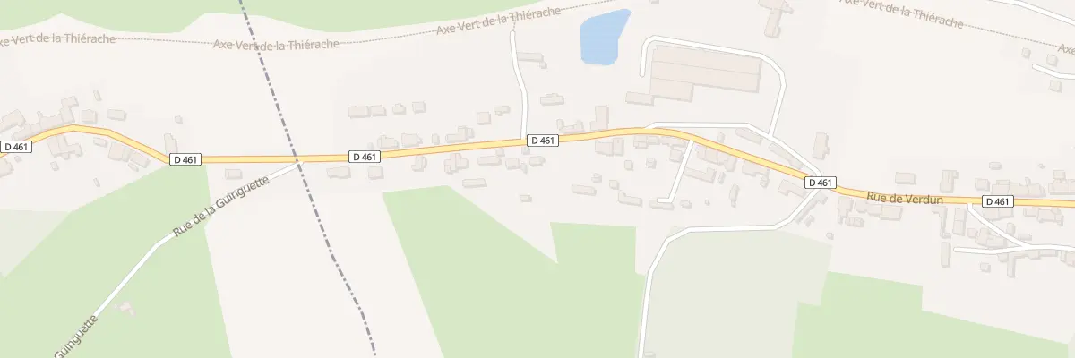 Plan du 87 Rue de Verdun à Proisy