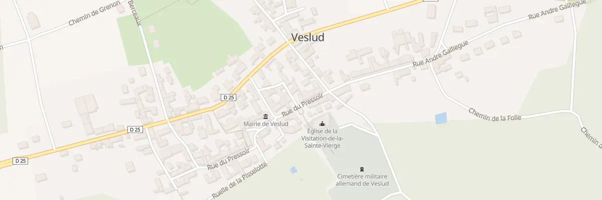 Plan du 5 Rue Andre Galliegue à Veslud