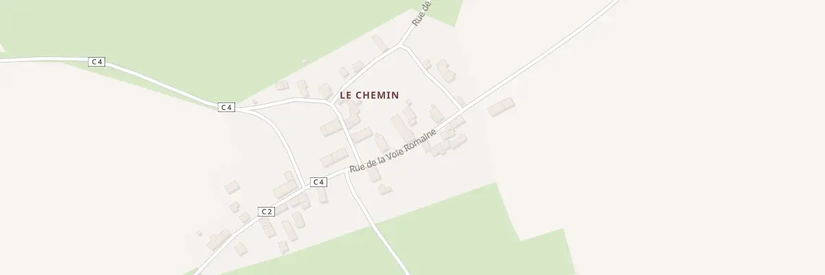 Plan du 153 Le Chemin à Anthien