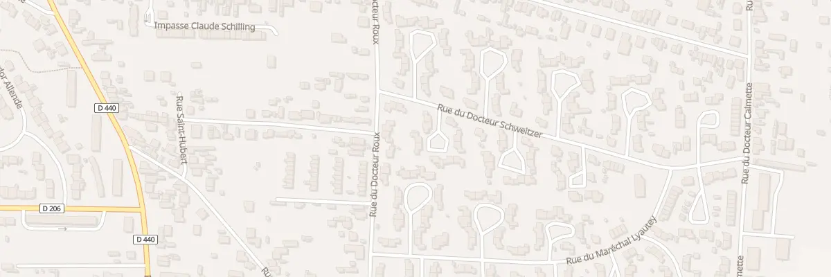 Plan du 10 Rue du Docteur Schweitzer à Romilly-sur-Seine