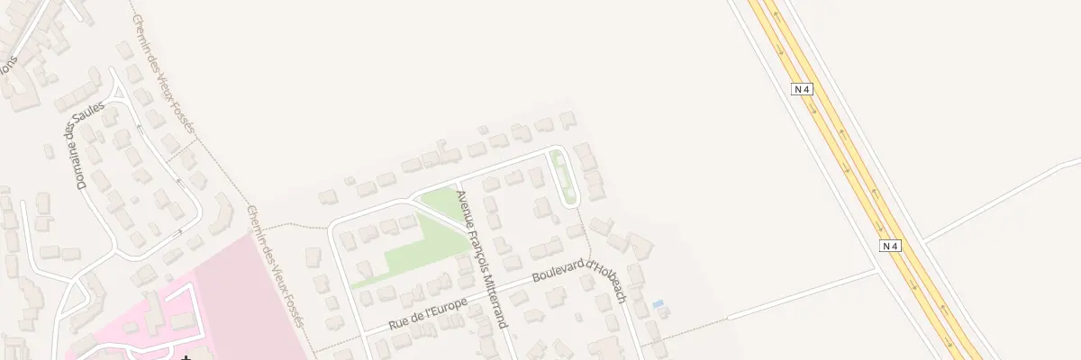 Plan du 136 Pl de Podor à Sézanne