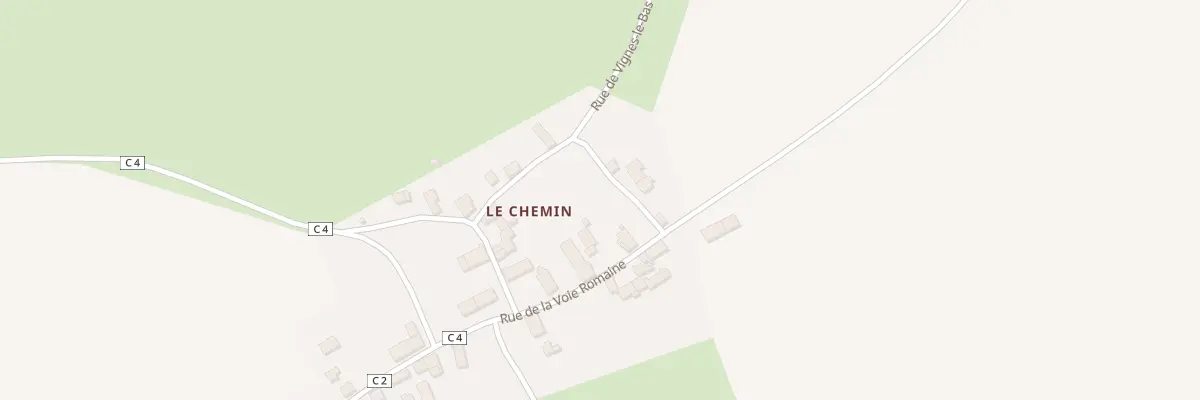 Plan du 5001 Le Chemin à Anthien