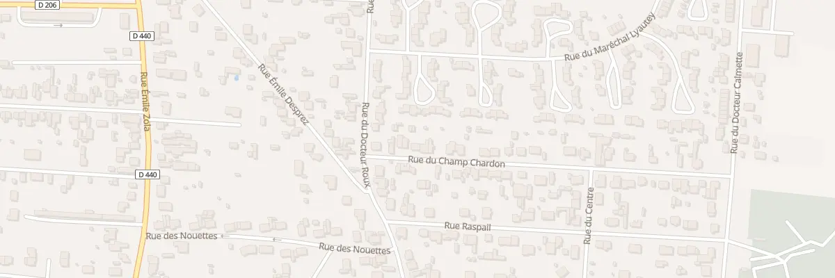 Plan du 7 Rue du Champ Chardon à Romilly-sur-Seine