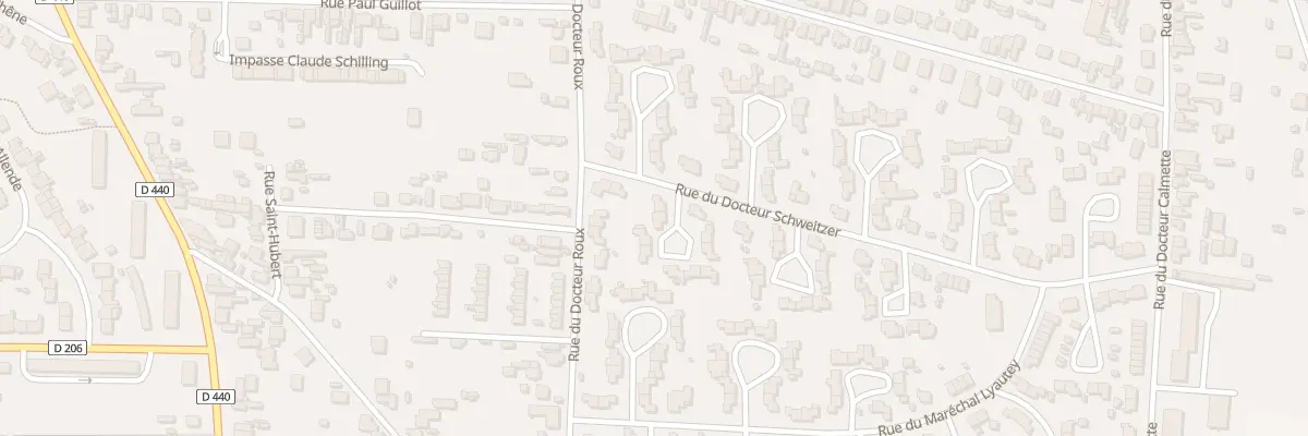 Plan du 8 Rue du Docteur Schweitzer à Romilly-sur-Seine