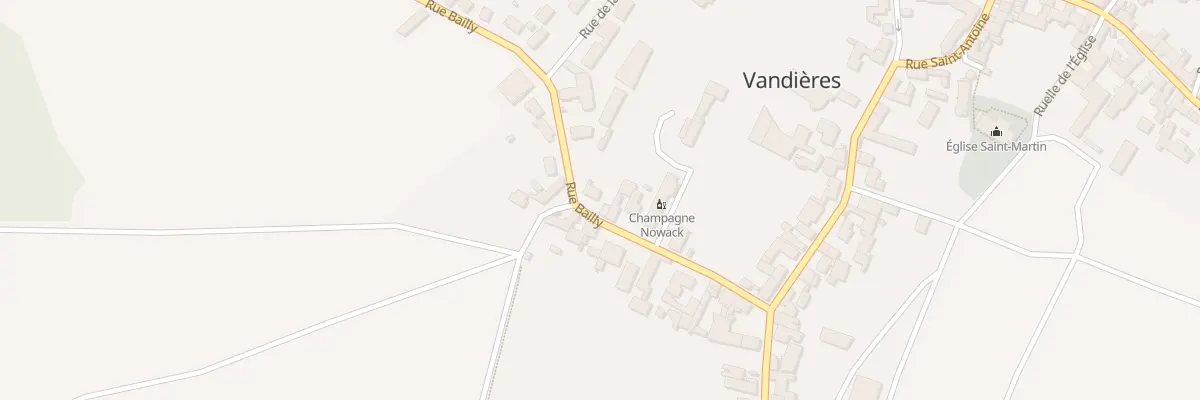 Plan du 16 Rue Bailly à Vandières
