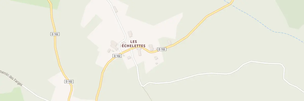 Plan du 5111 Les Echelettes Nord au Brugeron