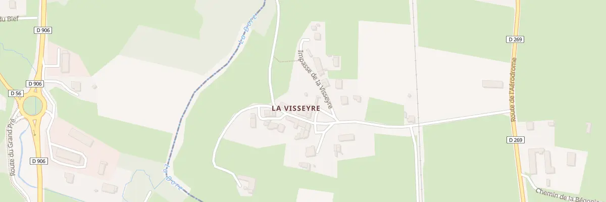 Plan du 346 Che de la Visseyre à Ambert