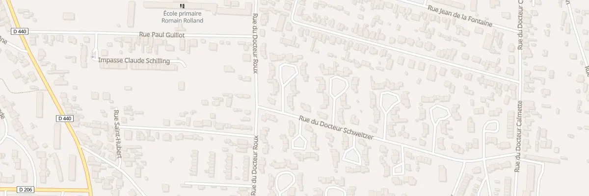 Plan du 27 Rue du Docteur Schweitzer à Romilly-sur-Seine