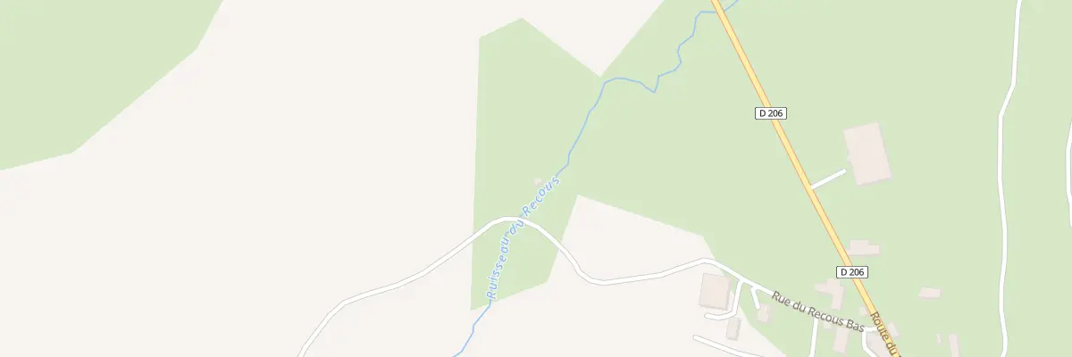 Plan du 5358 Le Recoux à Montbel