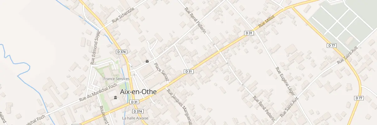 Plan du 5 Rue Pierre Brossolette à Aix-Villemaur-Pâlis