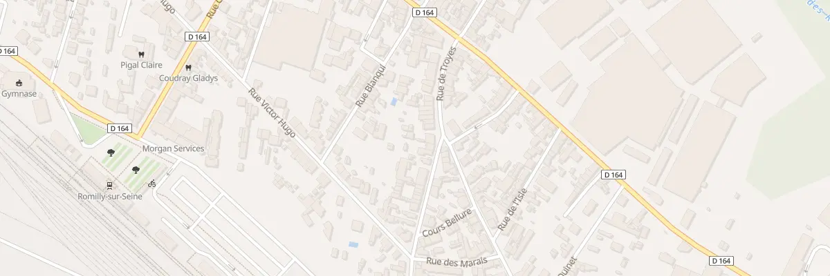 Plan du 24 Rue de Troyes à Romilly-sur-Seine