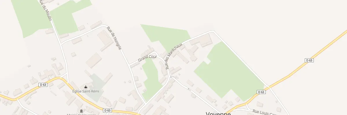 Plan du 4B Rue des Maréchaux à Voyenne