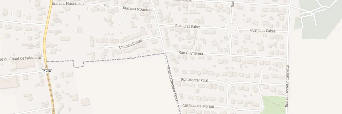 Plan du 2 Rue Guynemer à Romilly-sur-Seine
