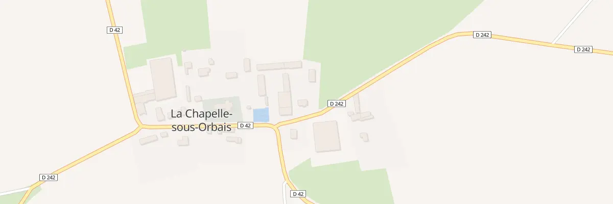 Plan du 10 Rue Principale à La Chapelle-sous-Orbais