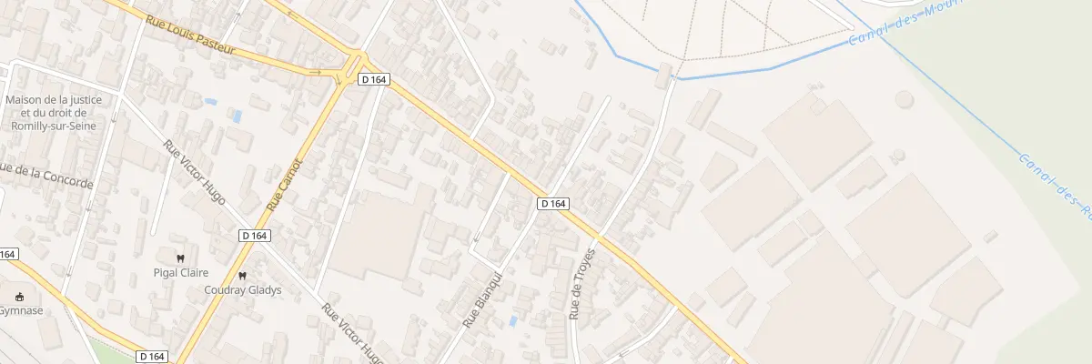 Plan du 149 Rue Gornet Boivin à Romilly-sur-Seine
