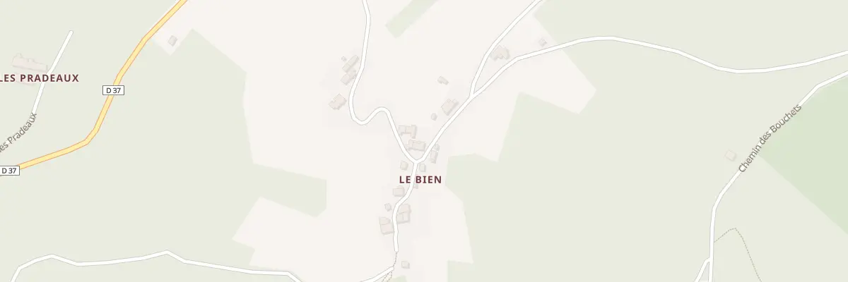 Plan du 5148 Le Bien au Brugeron