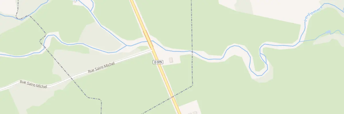 Plan du 92 Rte de Decize à Lesme