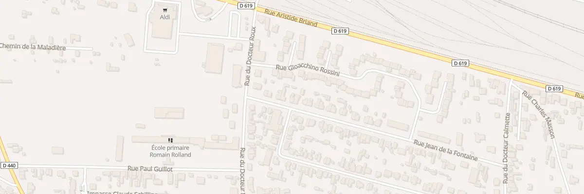 Plan du 9 Rue Jean de la Fontaine à Romilly-sur-Seine