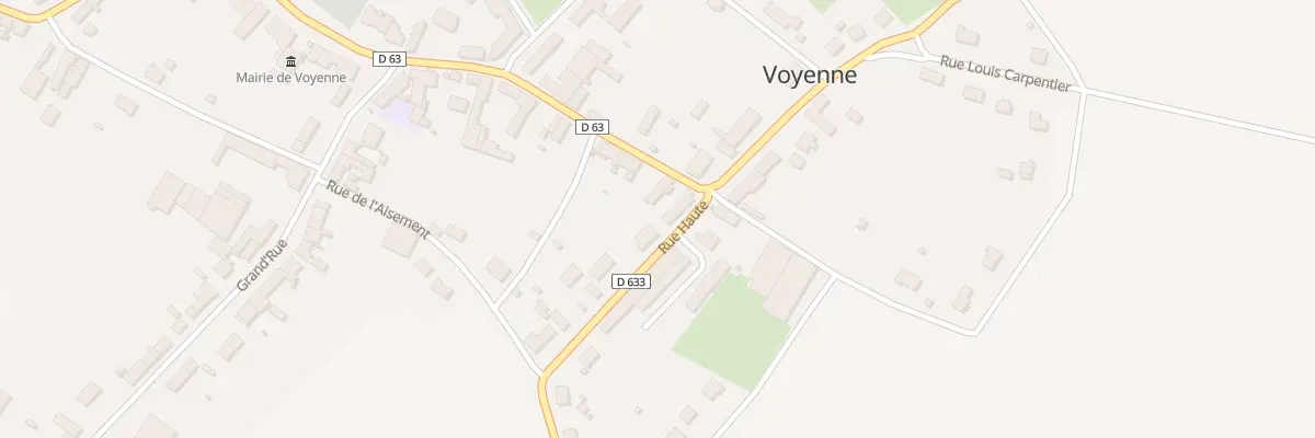 Plan du 16 Rue Montante à Voyenne