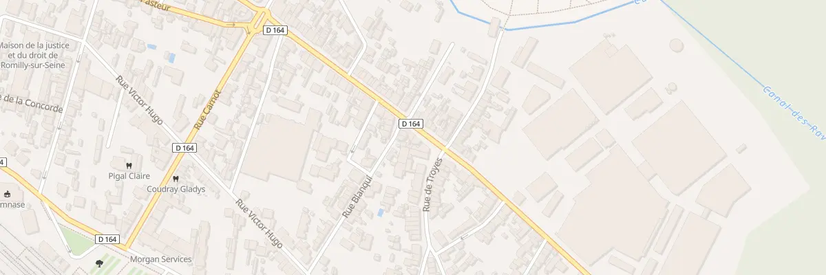 Plan du 128 Rue Gornet Boivin à Romilly-sur-Seine
