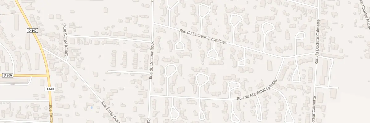 Plan du 16 Rue du Docteur Schweitzer à Romilly-sur-Seine