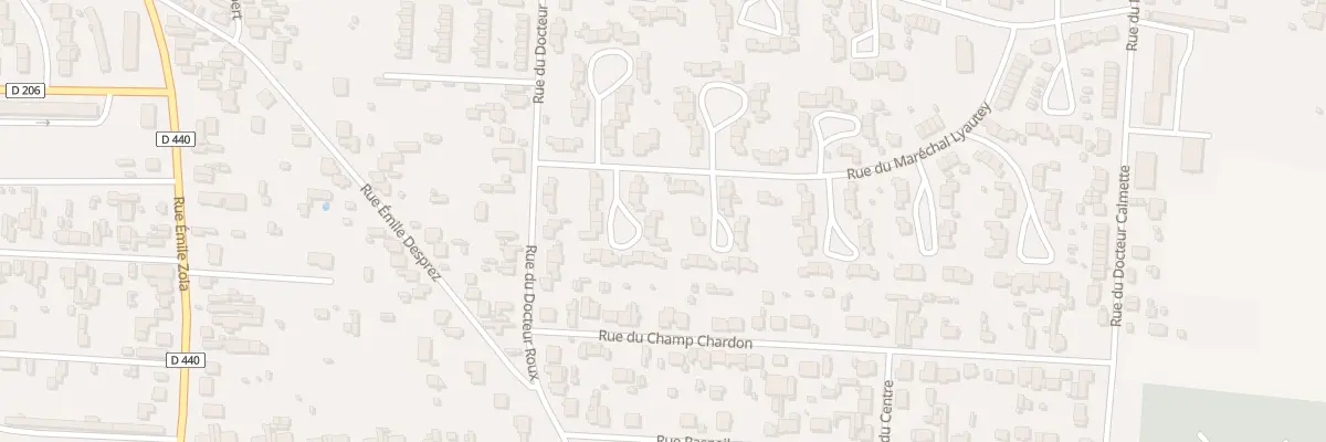 Plan du 20 Rue du Maréchal Lyautey à Romilly-sur-Seine