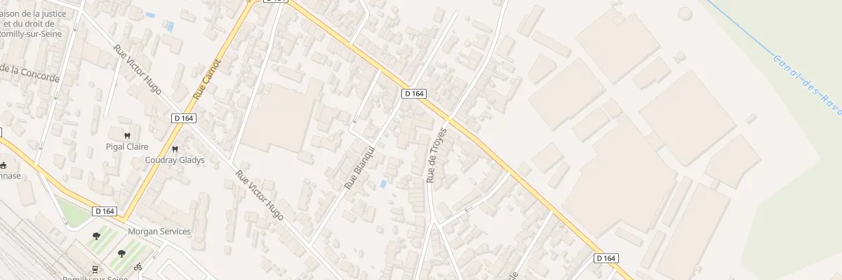 Plan du 6 Rue de Troyes à Romilly-sur-Seine