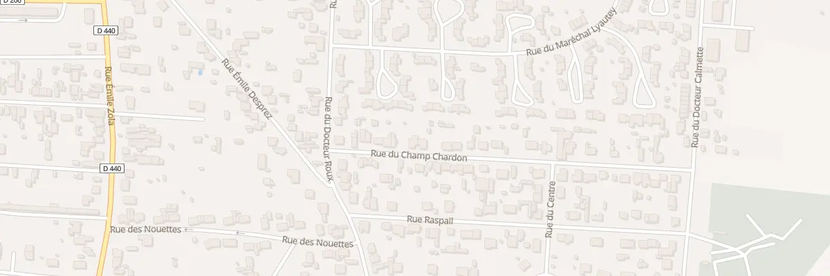 Plan du 15 Rue du Champ Chardon à Romilly-sur-Seine