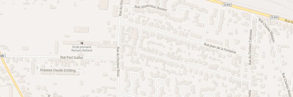 Plan du 11 Rue Gounod à Romilly-sur-Seine