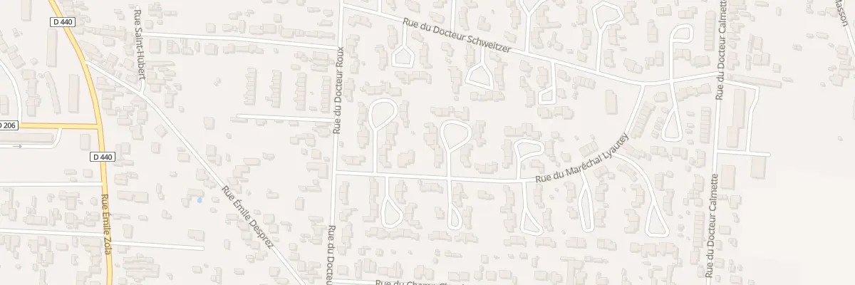 Plan du 37 Rue du Maréchal Lyautey à Romilly-sur-Seine